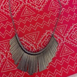Bronze collar necklace